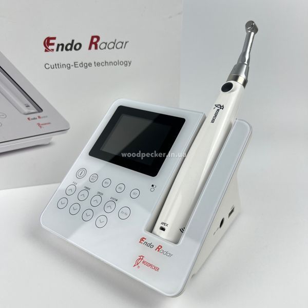 Бездротовий ендомотор з вбудованим апекслокатором Woodpecker Endo Radar білий WDP004460 фото