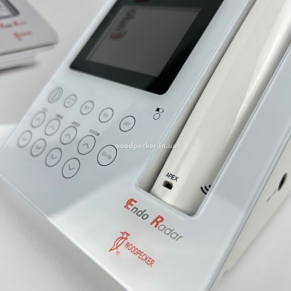 Бездротовий ендомотор з вбудованим апекслокатором Woodpecker Endo Radar білий WDP004460 фото